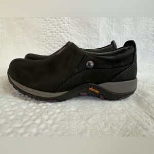 Dansko Patti Black Milled Nubuck Waterproof Women Vibram Sole Shoes 36/5.5 6